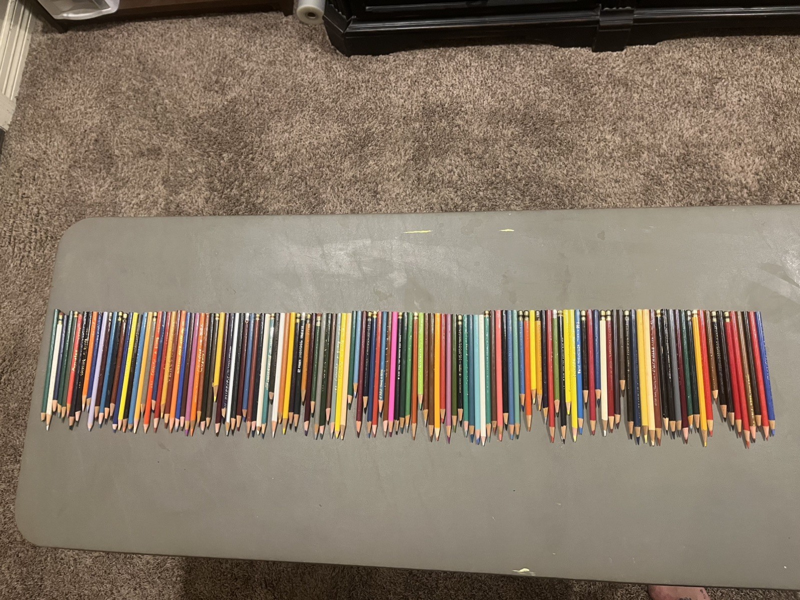 Vintage lot of 125+ Colored Pencils – mixed brands- see pictures ￼