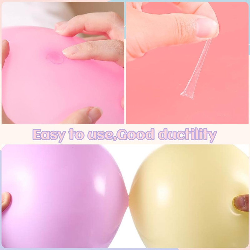 1-100Pcs Point Dots Balloon Glue Removable Adhesive Point Tape 1-100Rolls Double