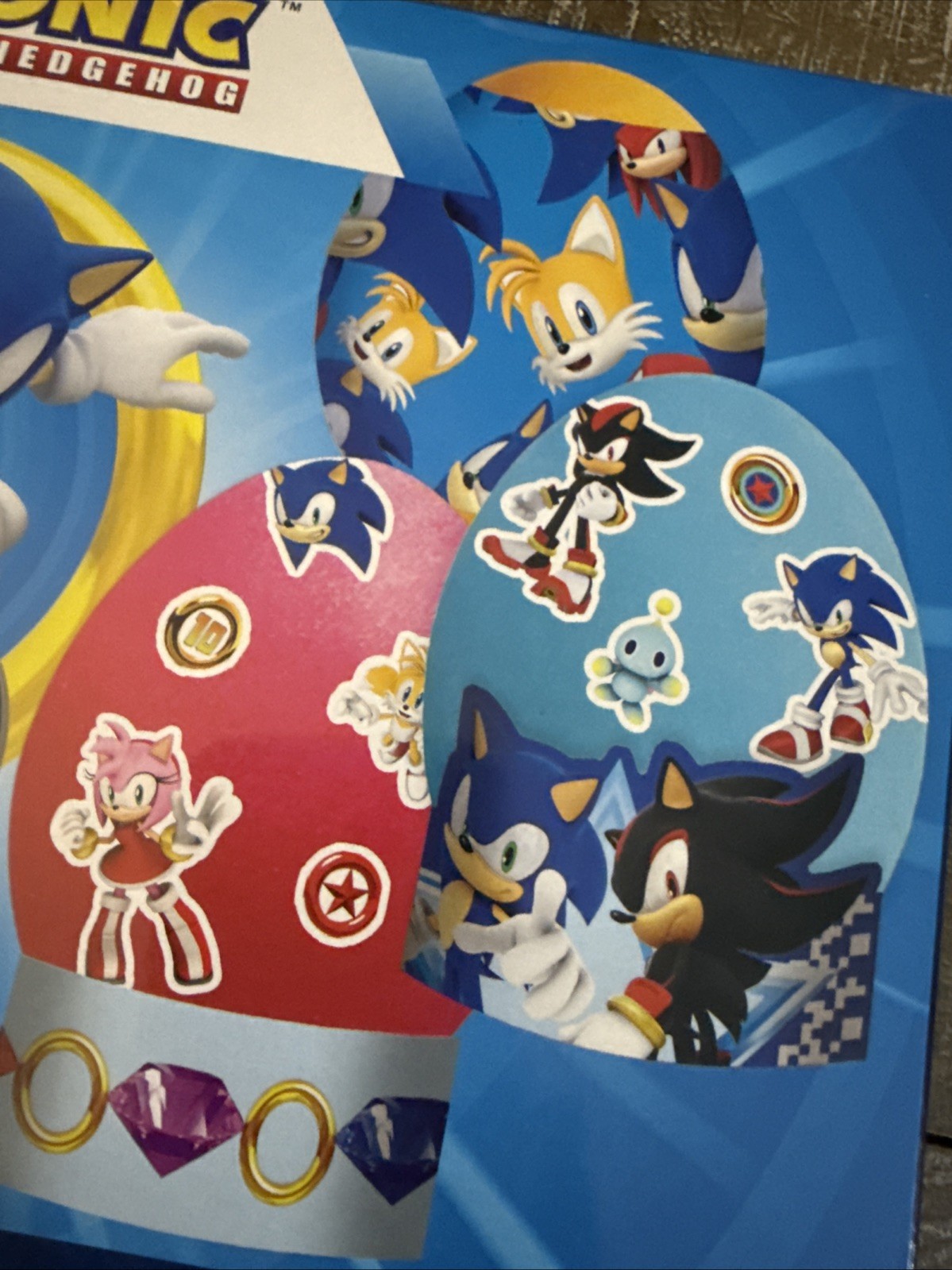 Sonic The Hedgehog Egg Decorating Kit-Brand New-SHIPS N 24 HOURS