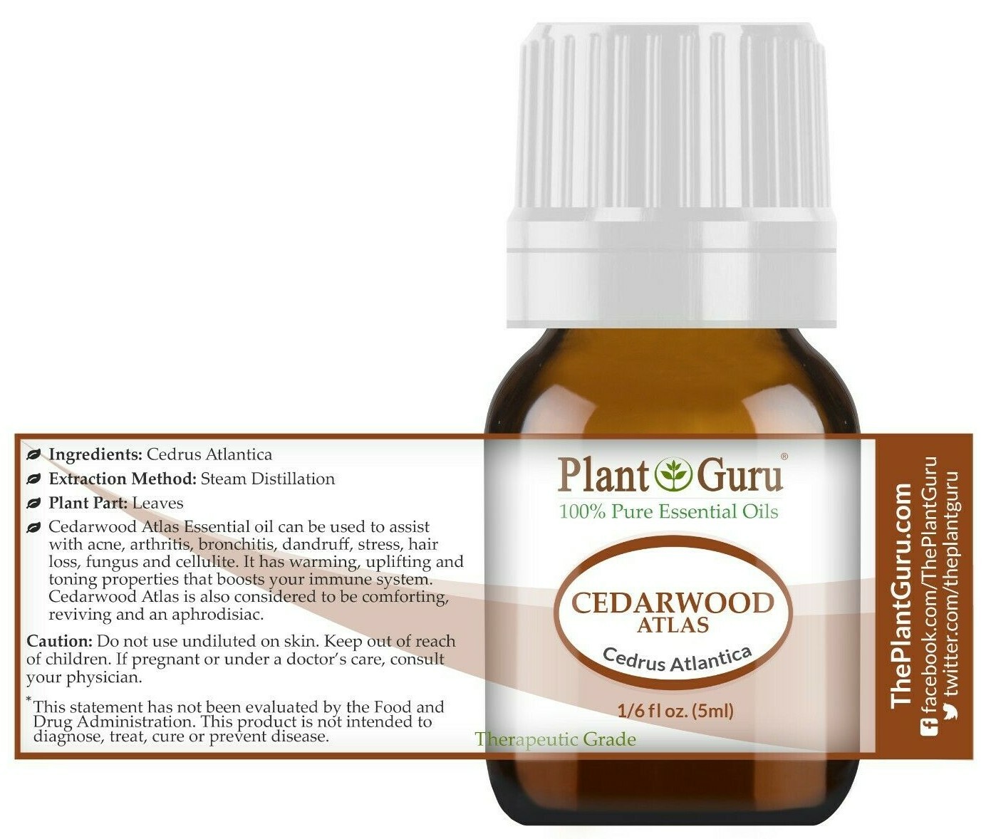 Essential Oil Set 10 – 5 ml. 100% Pure Natural Therapeutic Grade Oils Lot