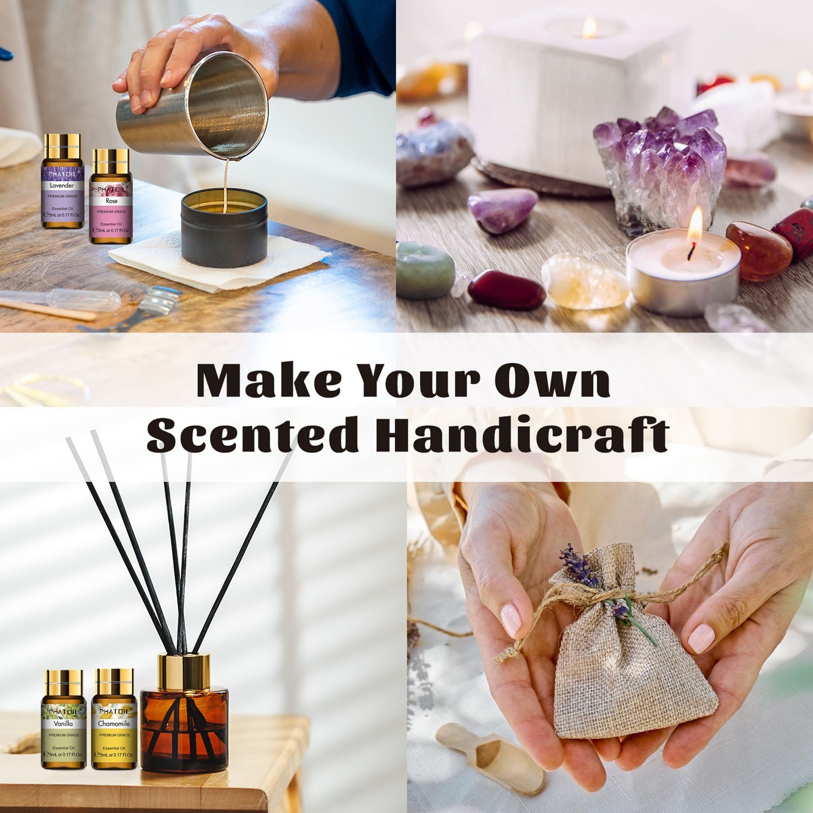 Best Essential Oil & Fragrance Oils Set Therapeutic Aromatherapy-Free Shipping