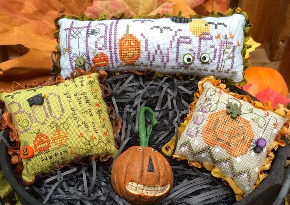 Shepherd’s Bush Halloween Trifles Counted Cross Stitch Chart ~ SB272