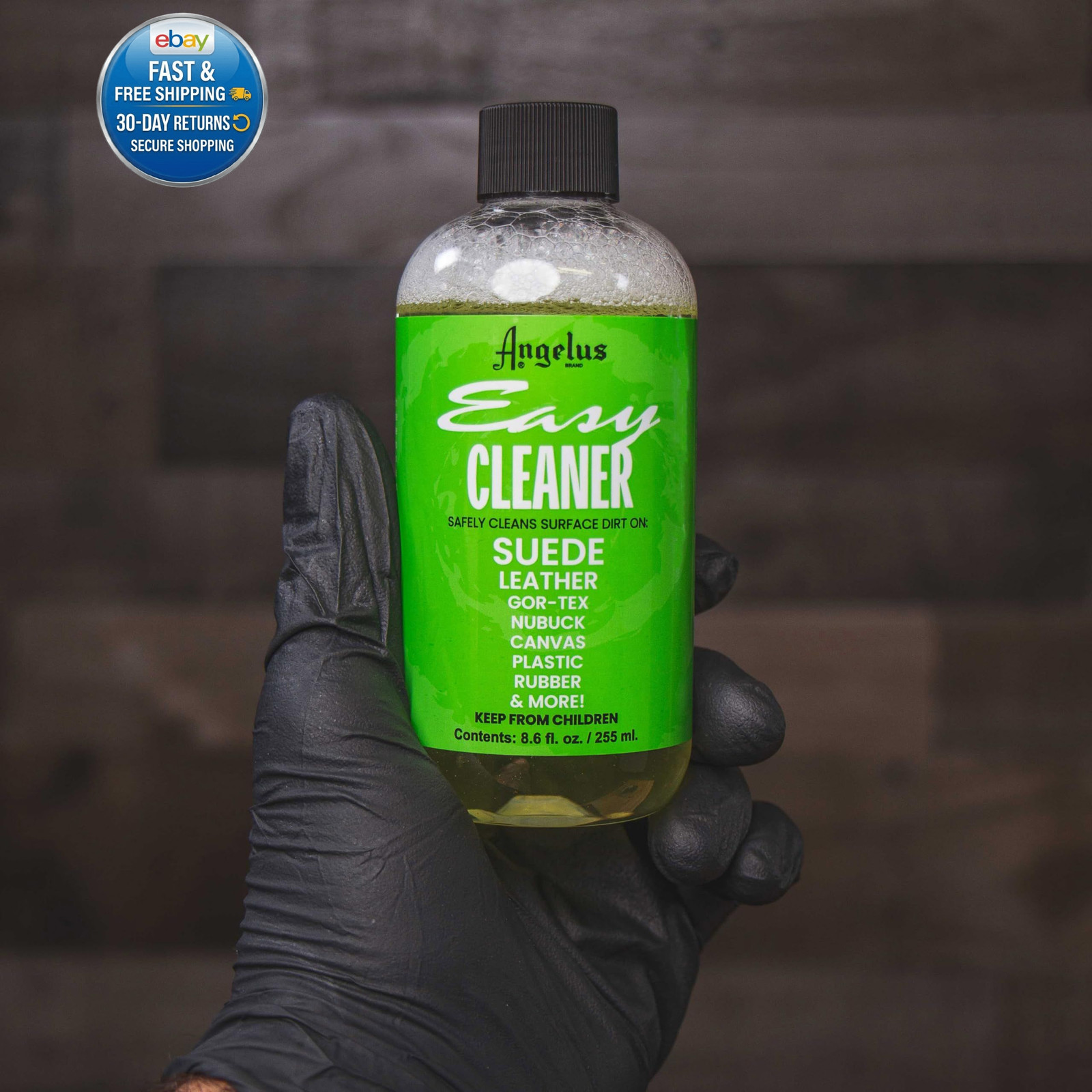 Easy Cleaner, Premium Shoe Safe 8.6 Fl Oz (Pack of 1), Clear