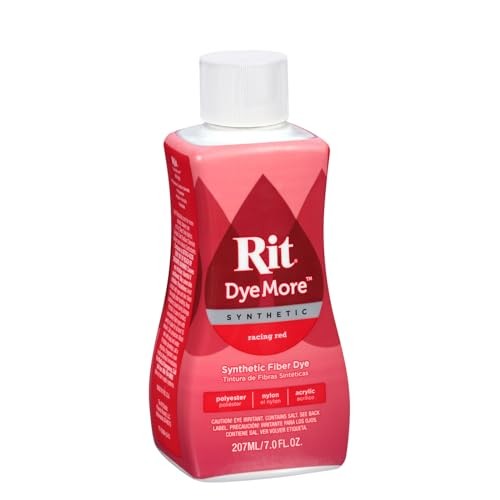 Rit DyeMore Liquid Dye, Racing Red 7 Fl Oz (Pack of 1),