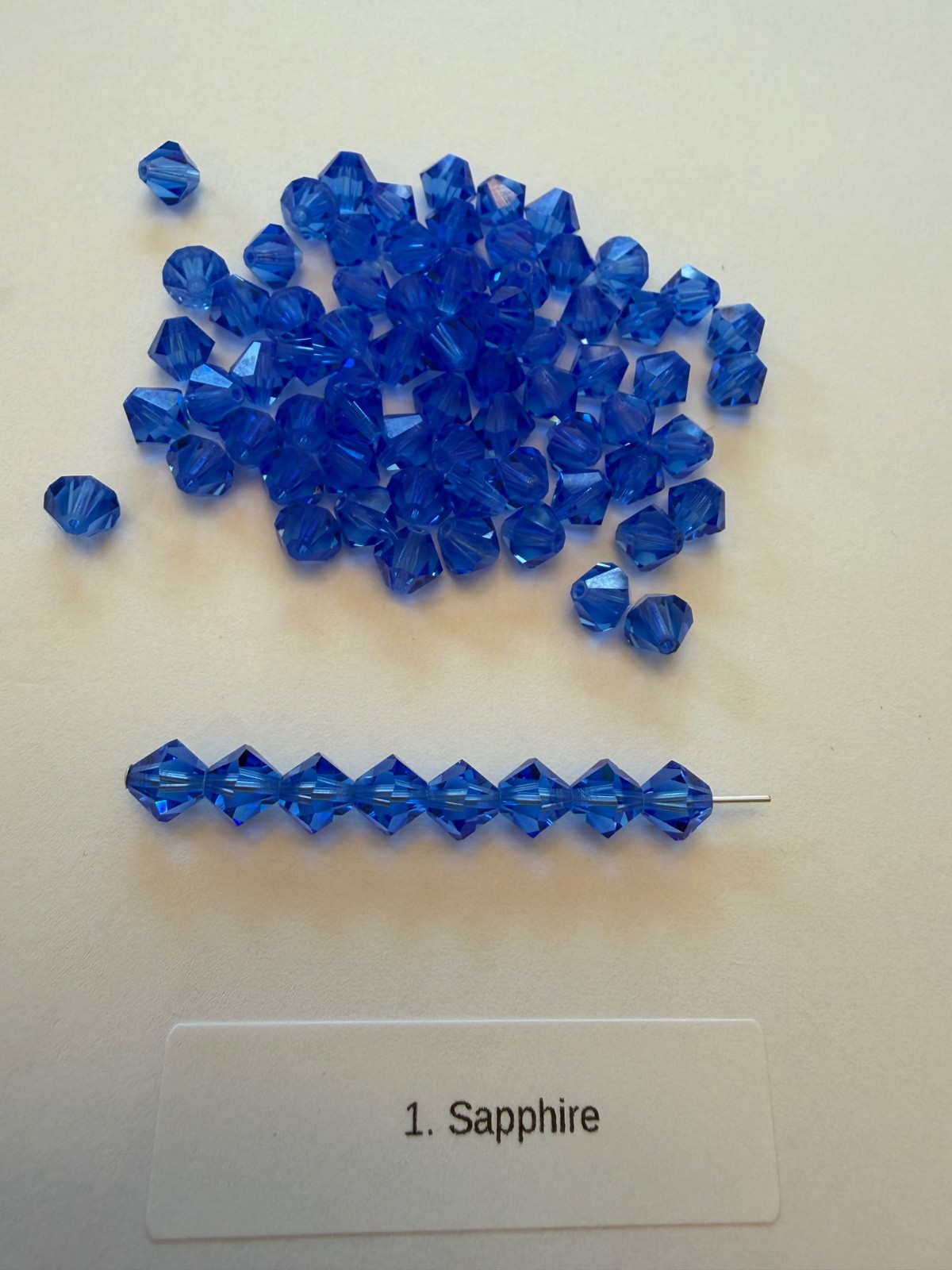 Vintage 6mm 5301 Bicone Beads Swarovski Austrian Crystal Qty:12 Choice of Color