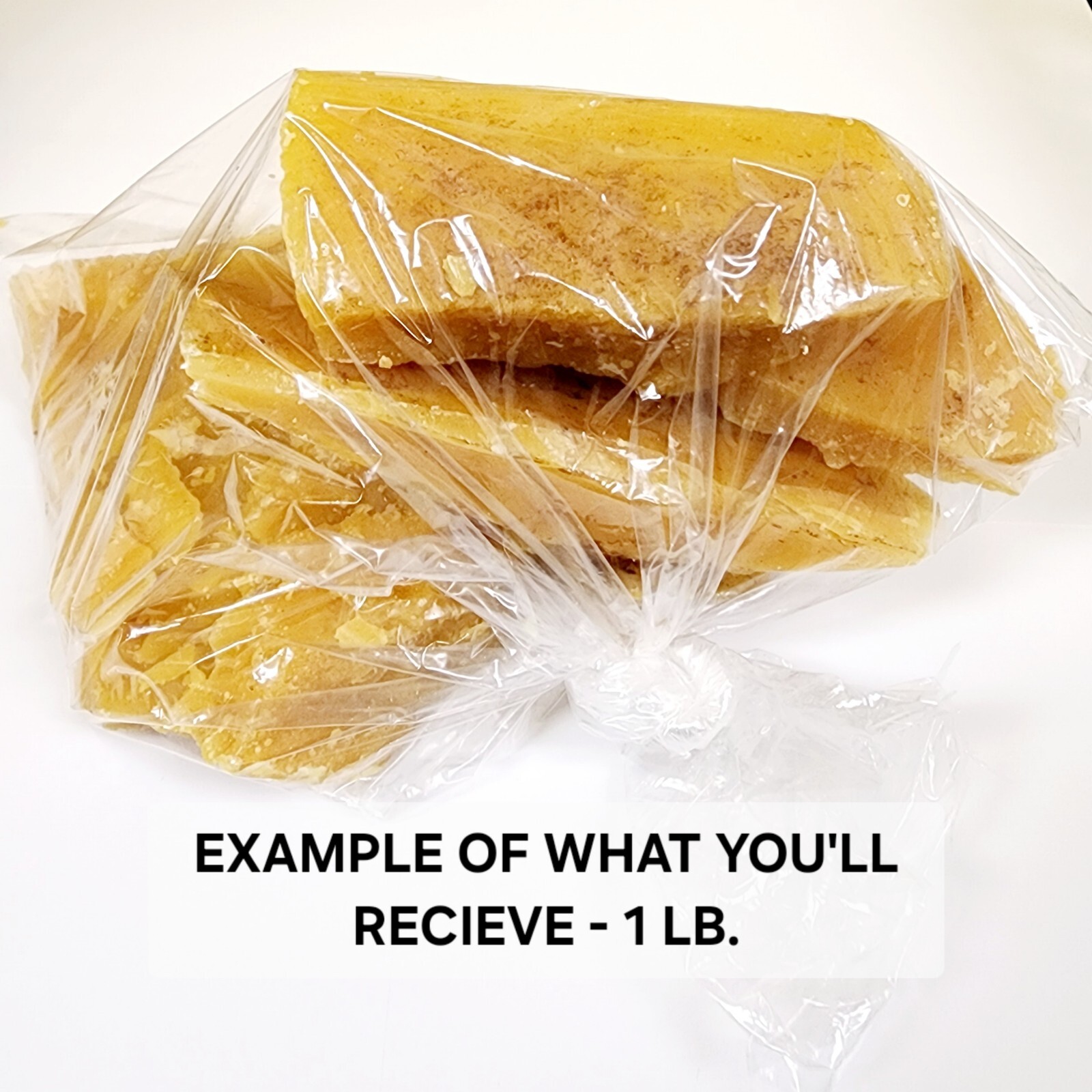 Straight From the Bee Hive RAW Unfiltered Pure Beeswax Natural Yellow Bee’s Wax