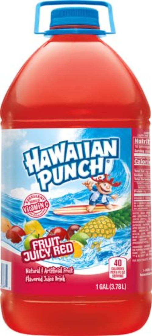 Fruit Juicy Red 128 Fl Oz – Sweet Caffeine Free Beverage for Family Enjoyment