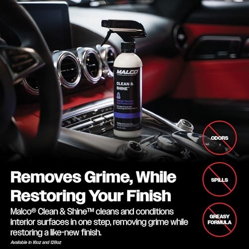 Clean and Shine Interior Car Cleaner and Dressing – Best 16 Fl Oz (Pack of 1)