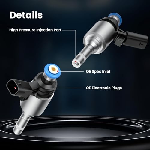 Fuel Injectors Compatible with VW Passat Jetta Beetle Eos 06H906036E 06H906036E