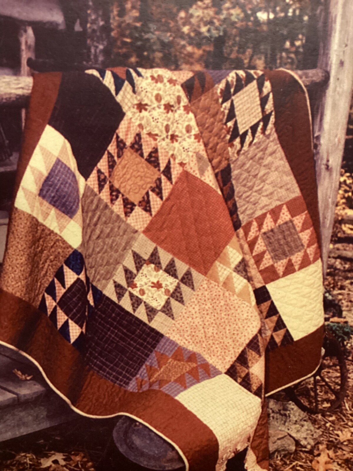 PATTERN Fast & Easy Stacked Fat Quarter Pieced Block Quilt NEW Good Intentions