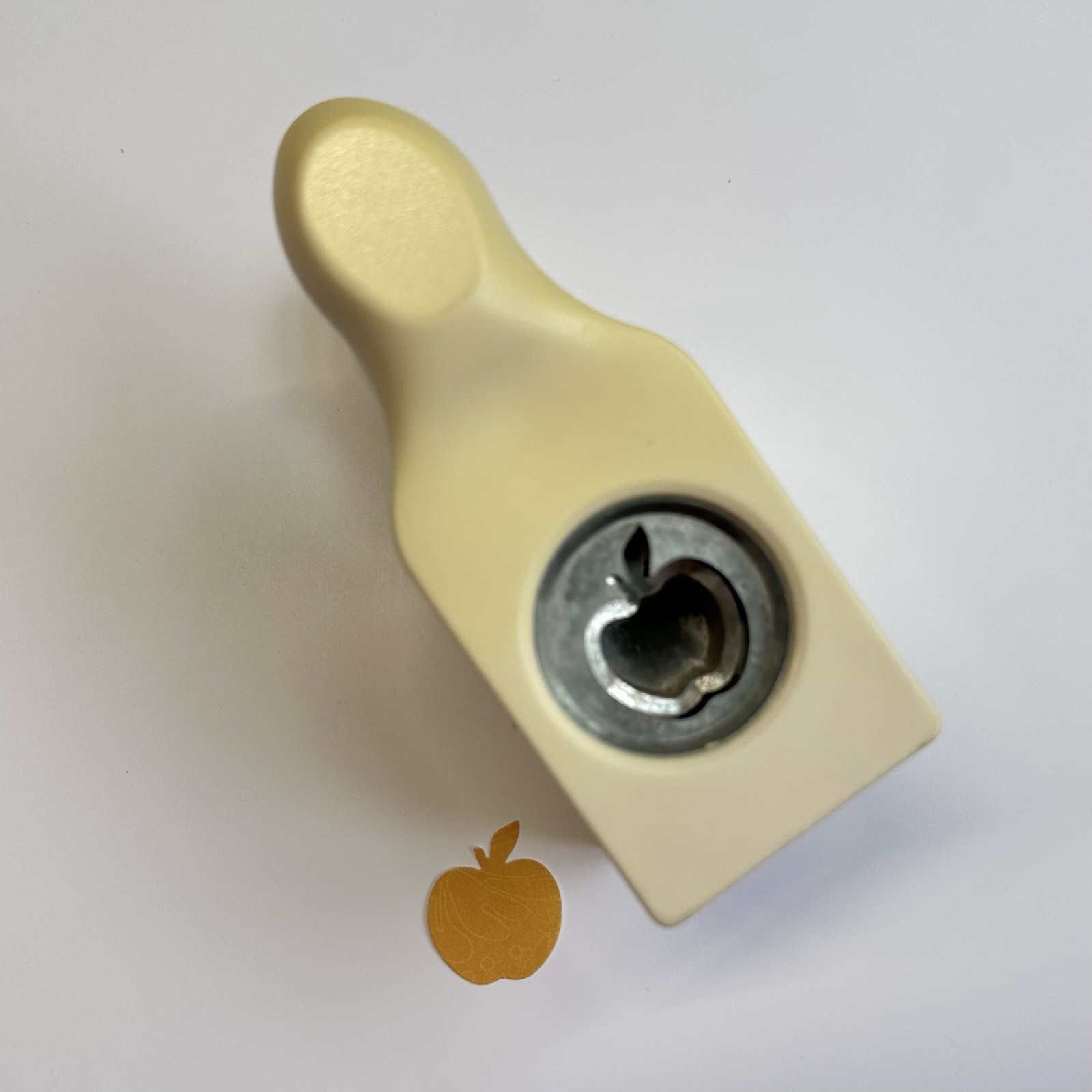 Martha Stewart Apple Paper Punch, Less Than 1″ Fruit Theme Scrapbooking Craft