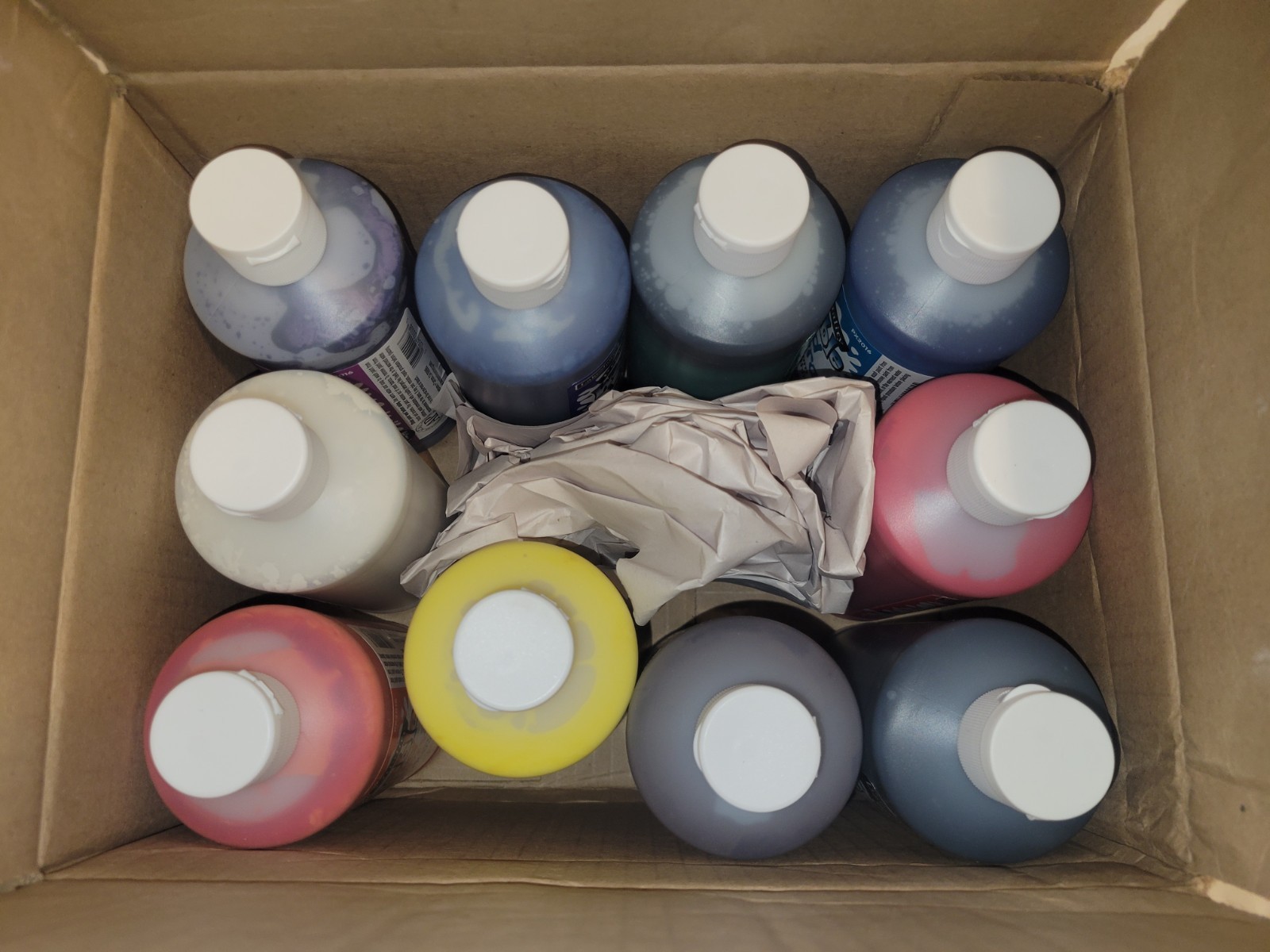 New 10 Set Lakeshore Washable Liquid Tempera Finger Paint