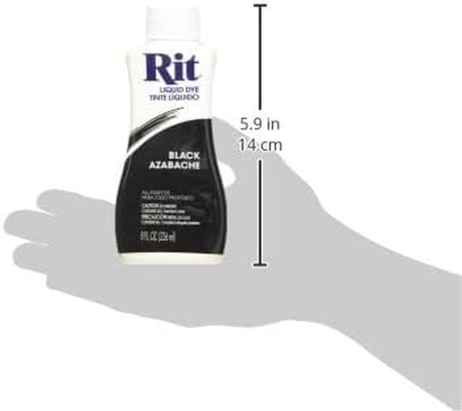 88150 All Purpose Liquid Dye, Black, 8 Fl Oz