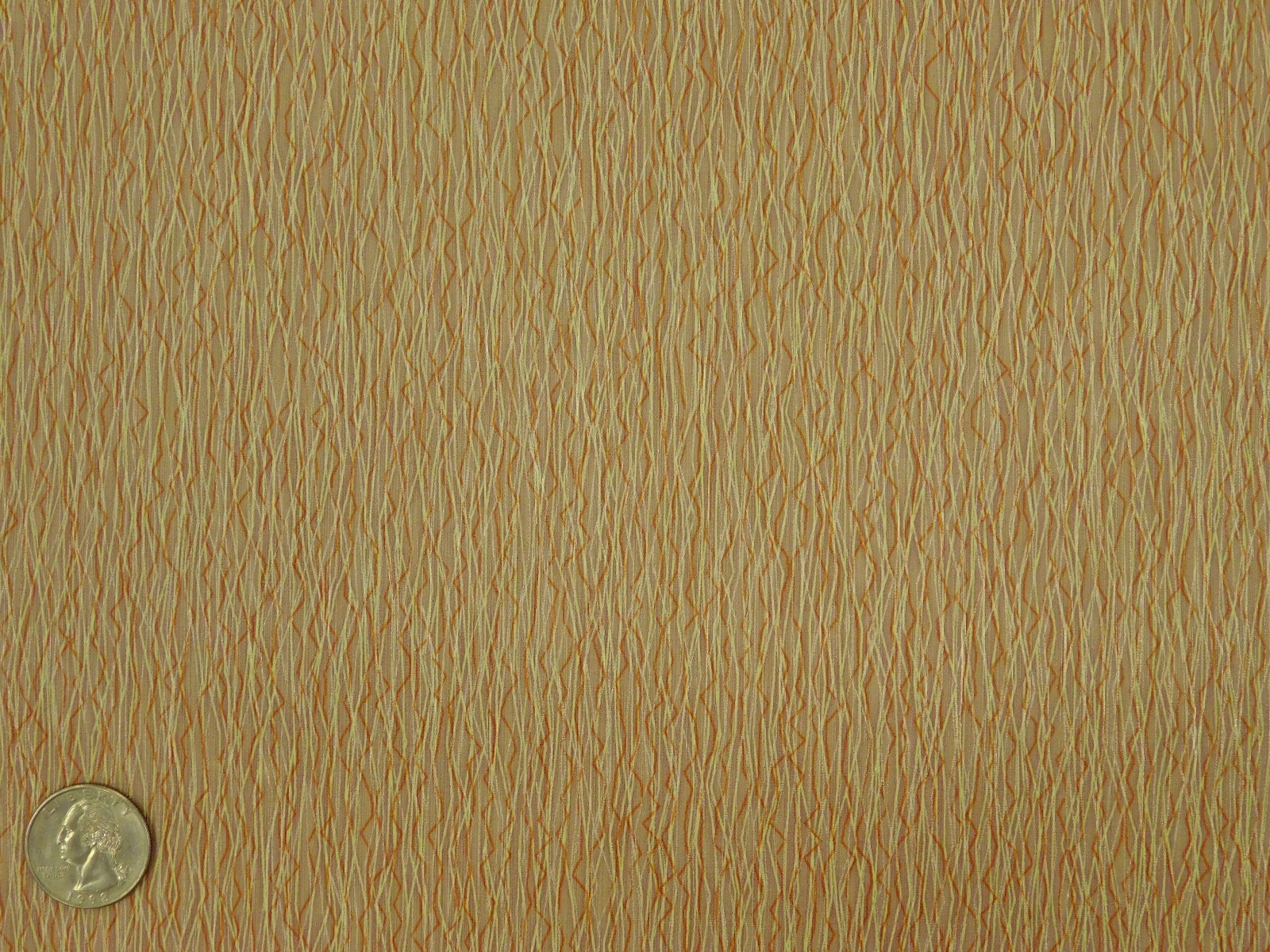 CF Stinson Martini Cliff Mid Century Modern Natural Vinyl Upholstery Fabric