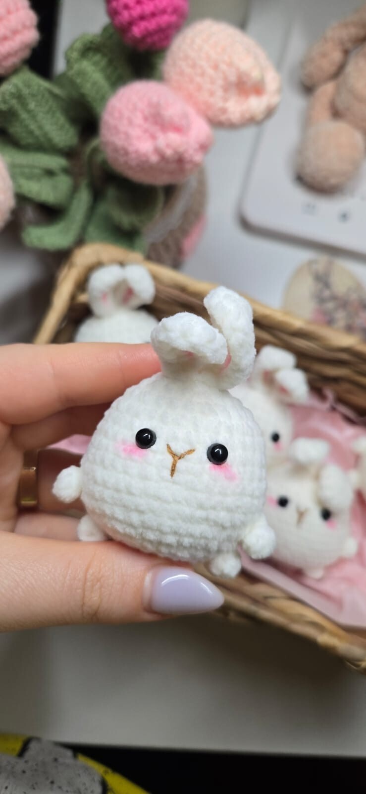 Crochet Bunny Easter egg, Crochet carrot bunny amigurumi, Crochet decor