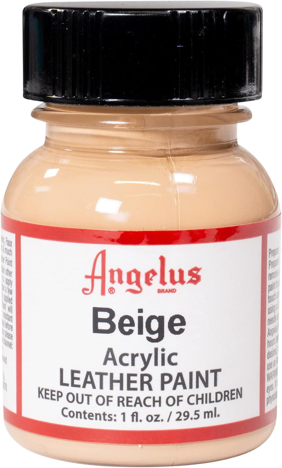 Acrylic Leather Paint, 1 Oz, Beige