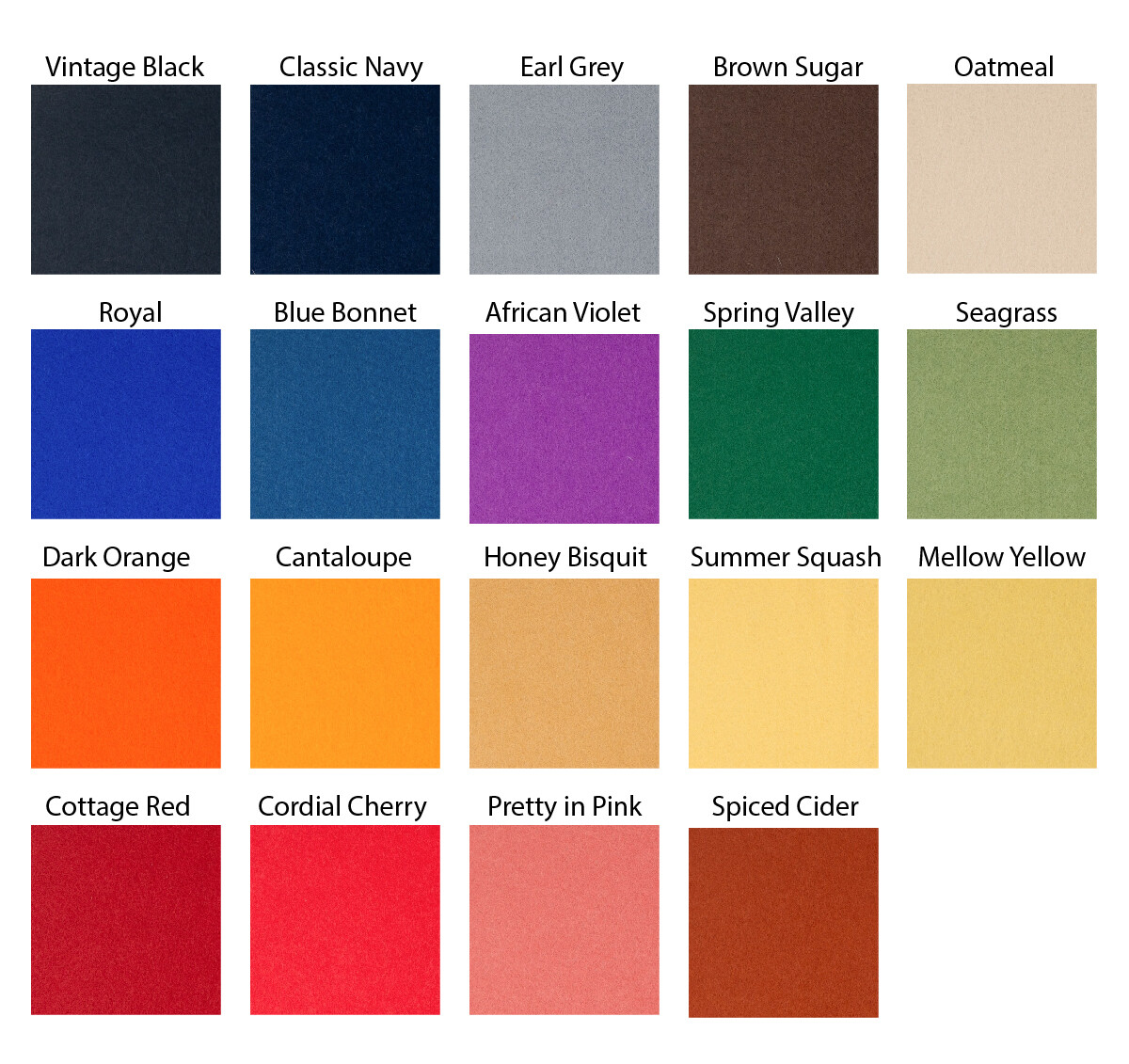 Single Sheet 100% Virgin Merino Wool Felt 8″ X 12 “