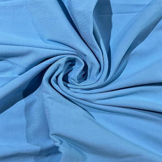 FabricLA | 12 oz Cotton Spandex Jersey Knit by the yard | 4 Way Stretch Fabric