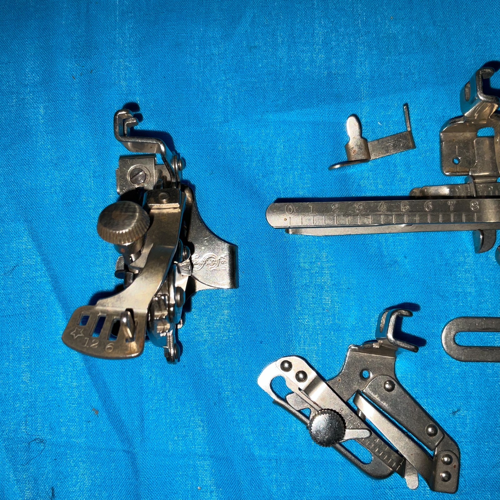 Singer Low Shank Attachments Genuine OEM USA As Found