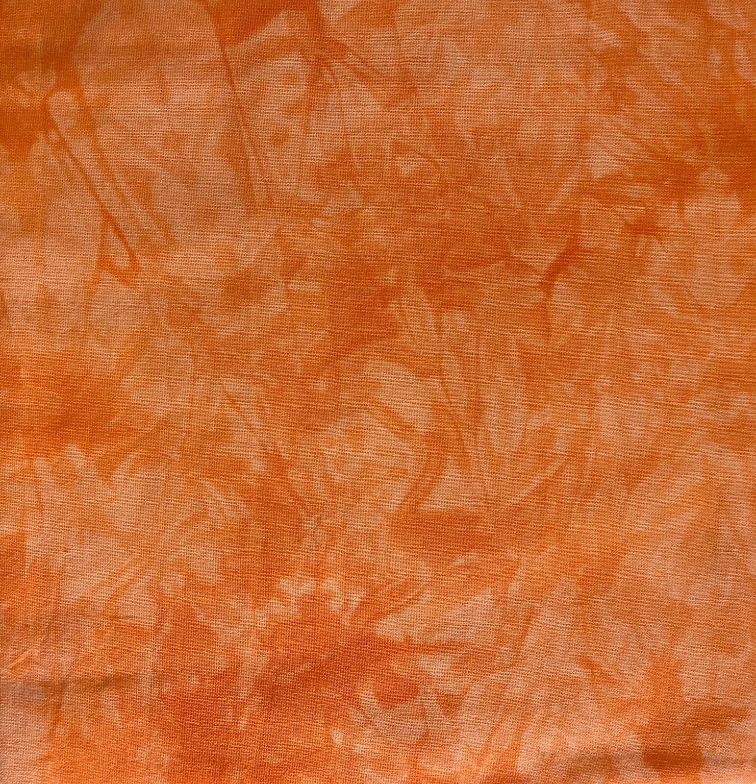 Hand Dyed Fabric Varies Sizes Colors & Designs Approx 2 Yards 10 Pieces