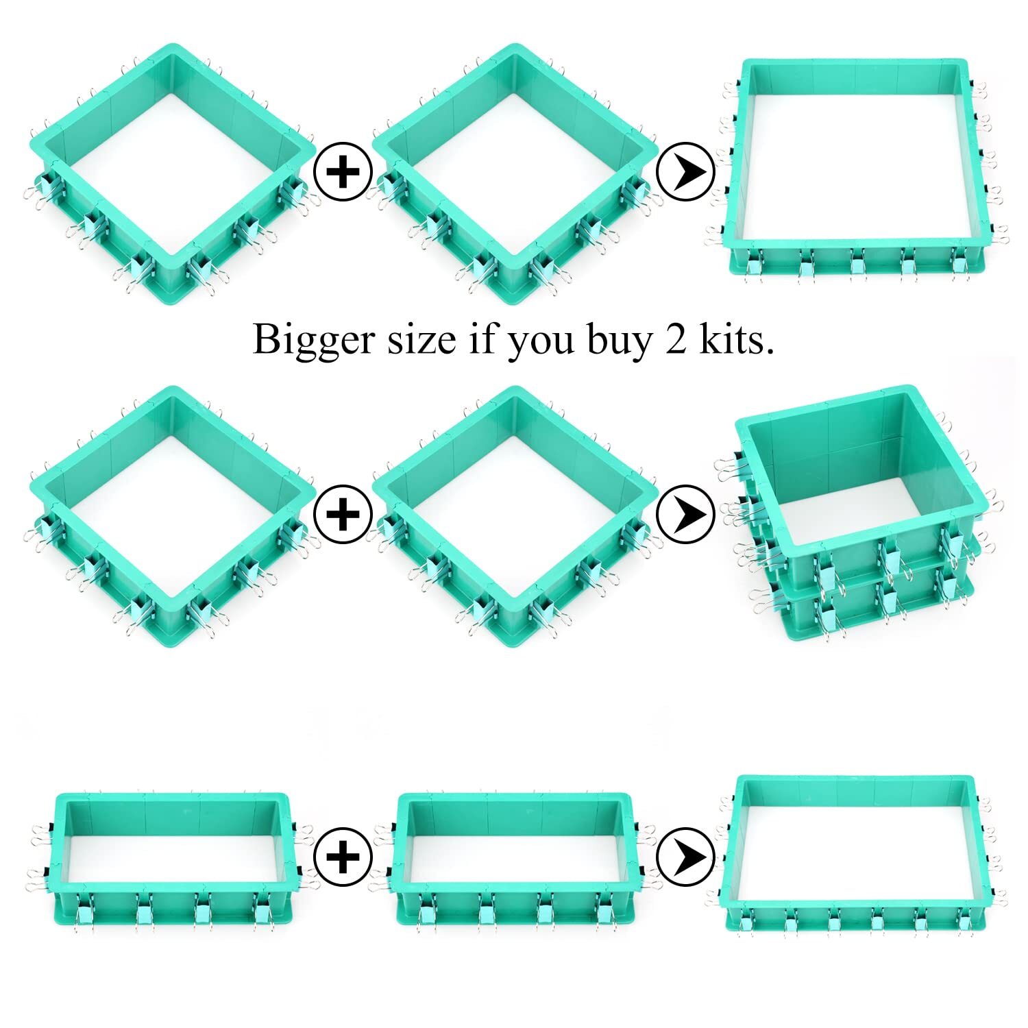 Adjustable Mold Housing Kit for Silicone Molds Making – Plastic Housing Frame…