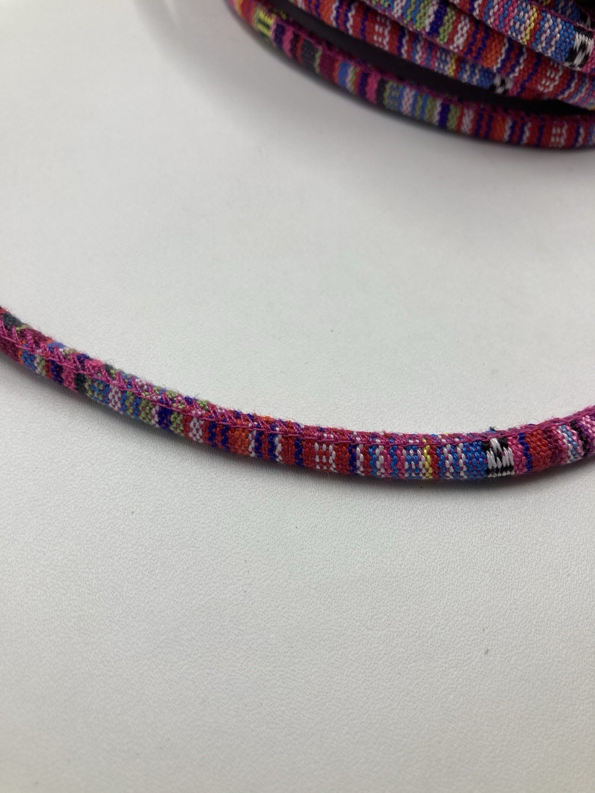 32.5 Ft Boho Woven Decorative Craft Cord Colorful Braided Textile Rope
