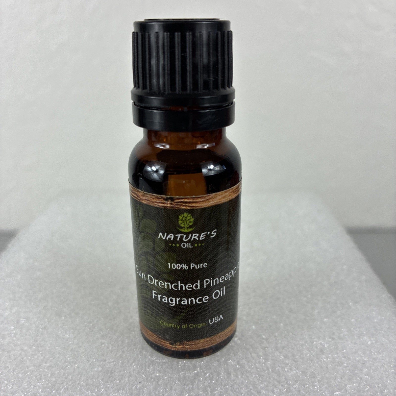 Nature’s Oil 100% Pure Sun Drenched Pineapple Fragrance 15 mL 0.5 FL Oz Soap New