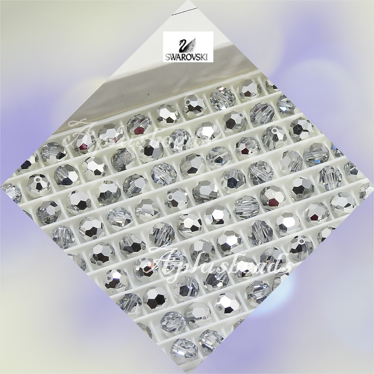 12PCs #5000 Swarovski Crystal 7mm Round Beads AB or Special Coating USA