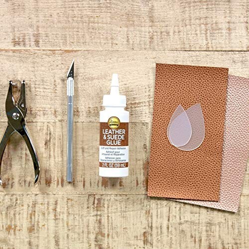 15594 Leather & Suede Glue 4oz 4-Ounce