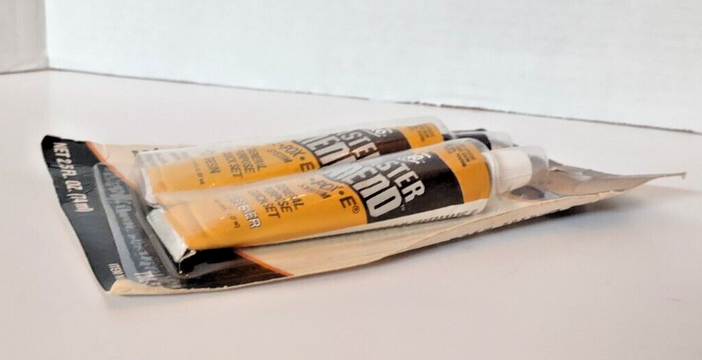Vtg Duro Master Mend Epoxy Glue Resin Hardener Sealed Package 1983 E-POX-E