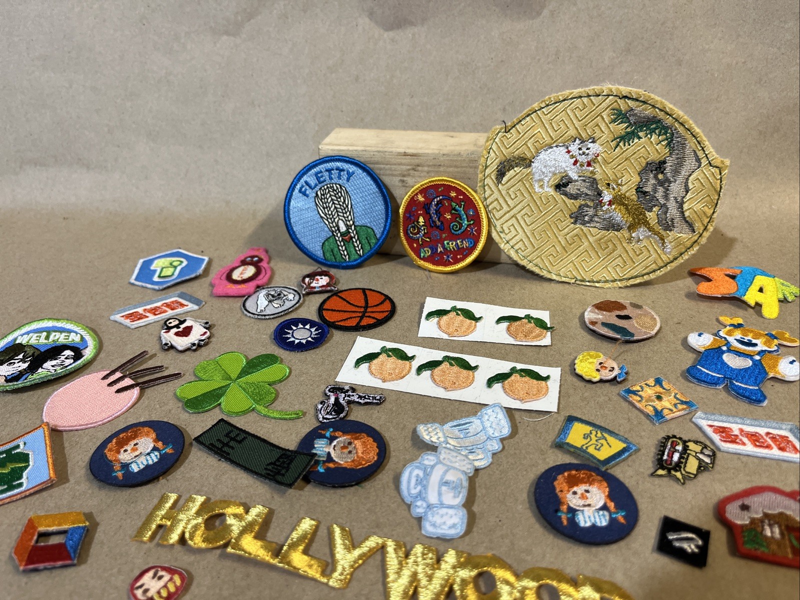 Lot of 20 – Various Kawaii Large and Small Iron Sew On Patches