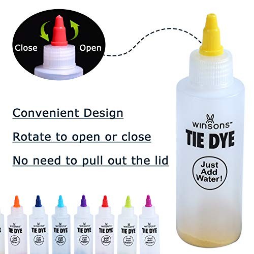 Tie Dye Kit 20 Colors Permanent Fabric Dye Set For Kids Adults DIY Craft