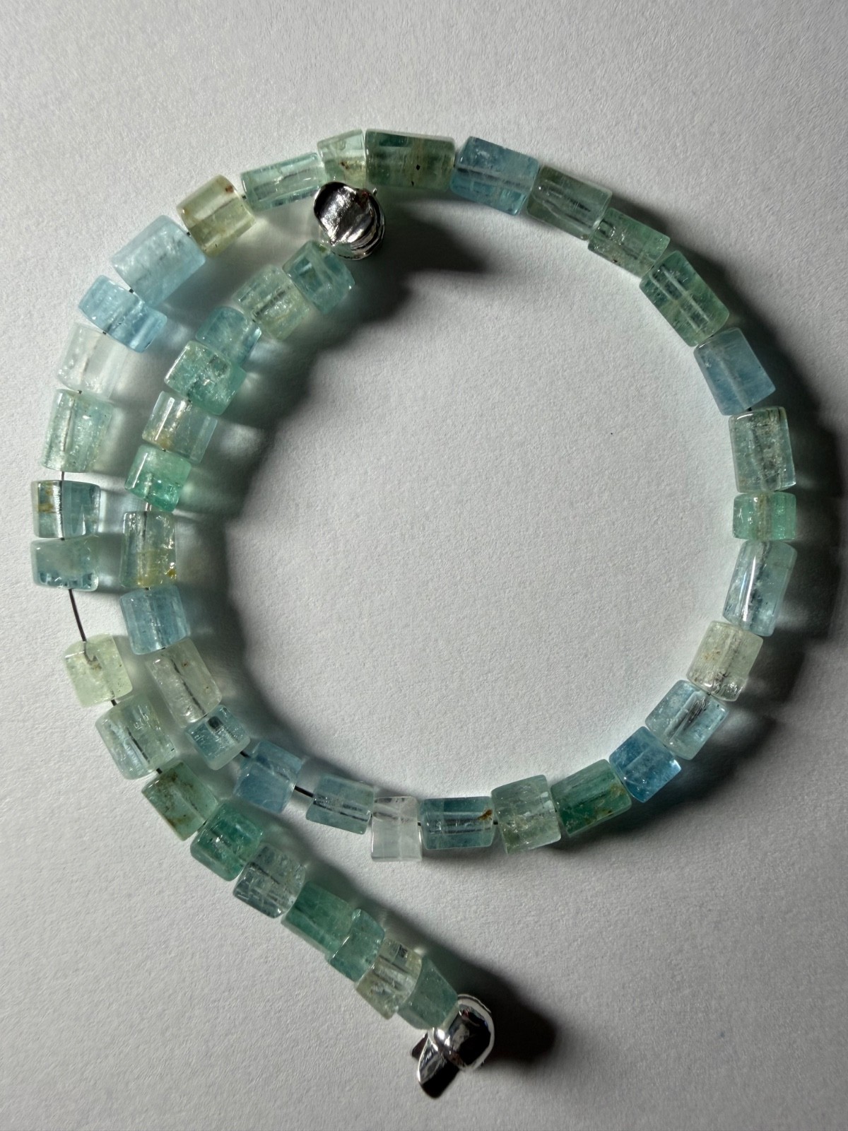 AAA Brazil Aquamarine Beads 6mm-8mm