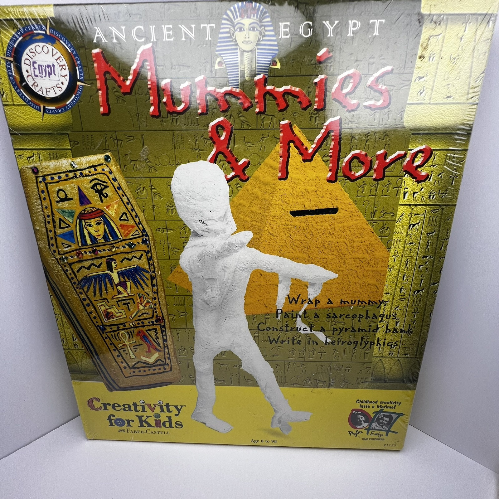 Ancient Egypt Mummies and More by Creativity For Kids Faber Castell New Sealed