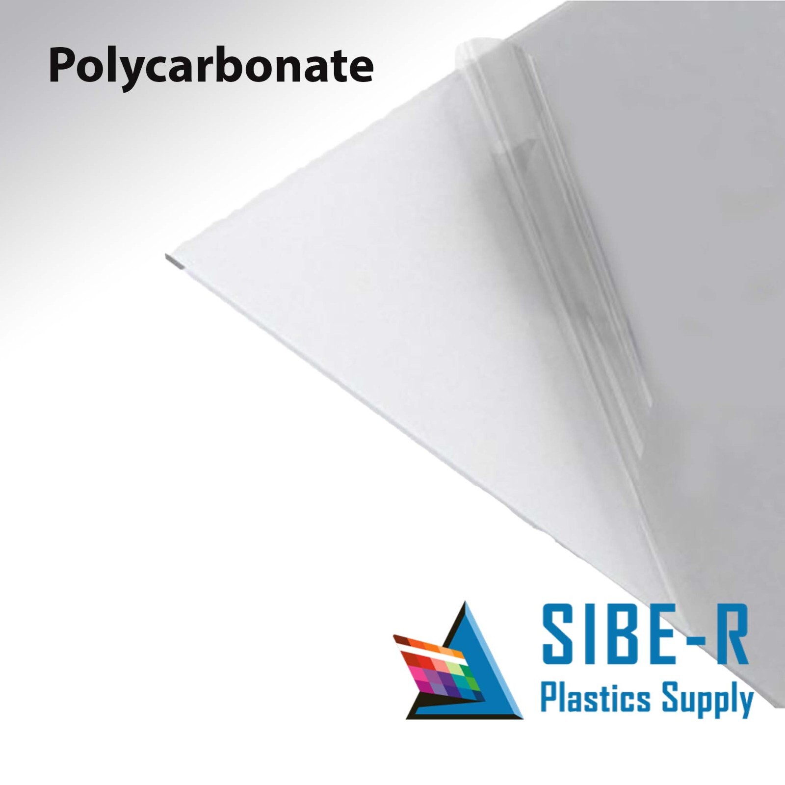 Polycarbonate Plastic Sheet – 1/8″ Thick (3mm) – Clear – Choose Your Size