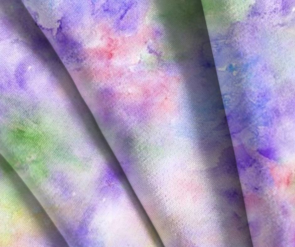 Sketchbook Garden Abstract Watercolor Lavender 12395 Fabric By half yd cont cuts