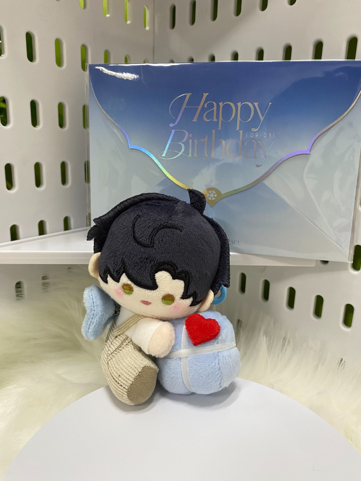 Zayne 2025【official】 Birthday Doll（with letter）, Badge – Love and Deepspace