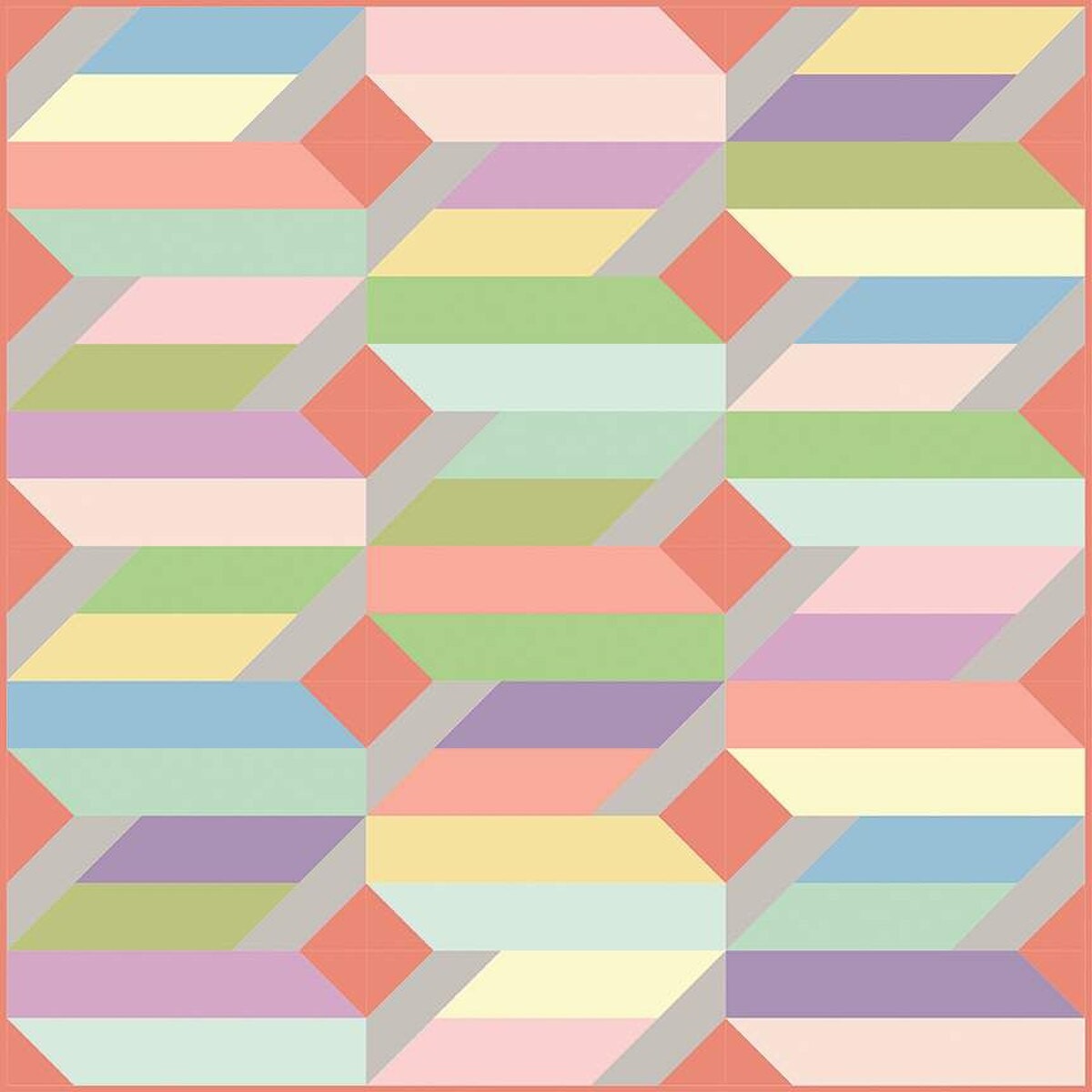 Villa Rosa Designs – Spools Quilt Pattern
