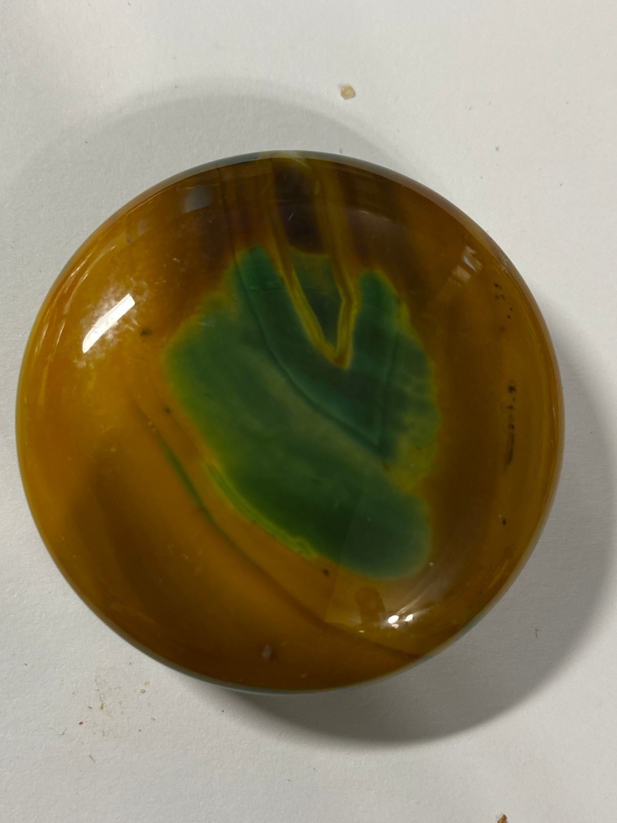 Green Yellow White Banded Druzy Agate Beads 10mm to 50mm