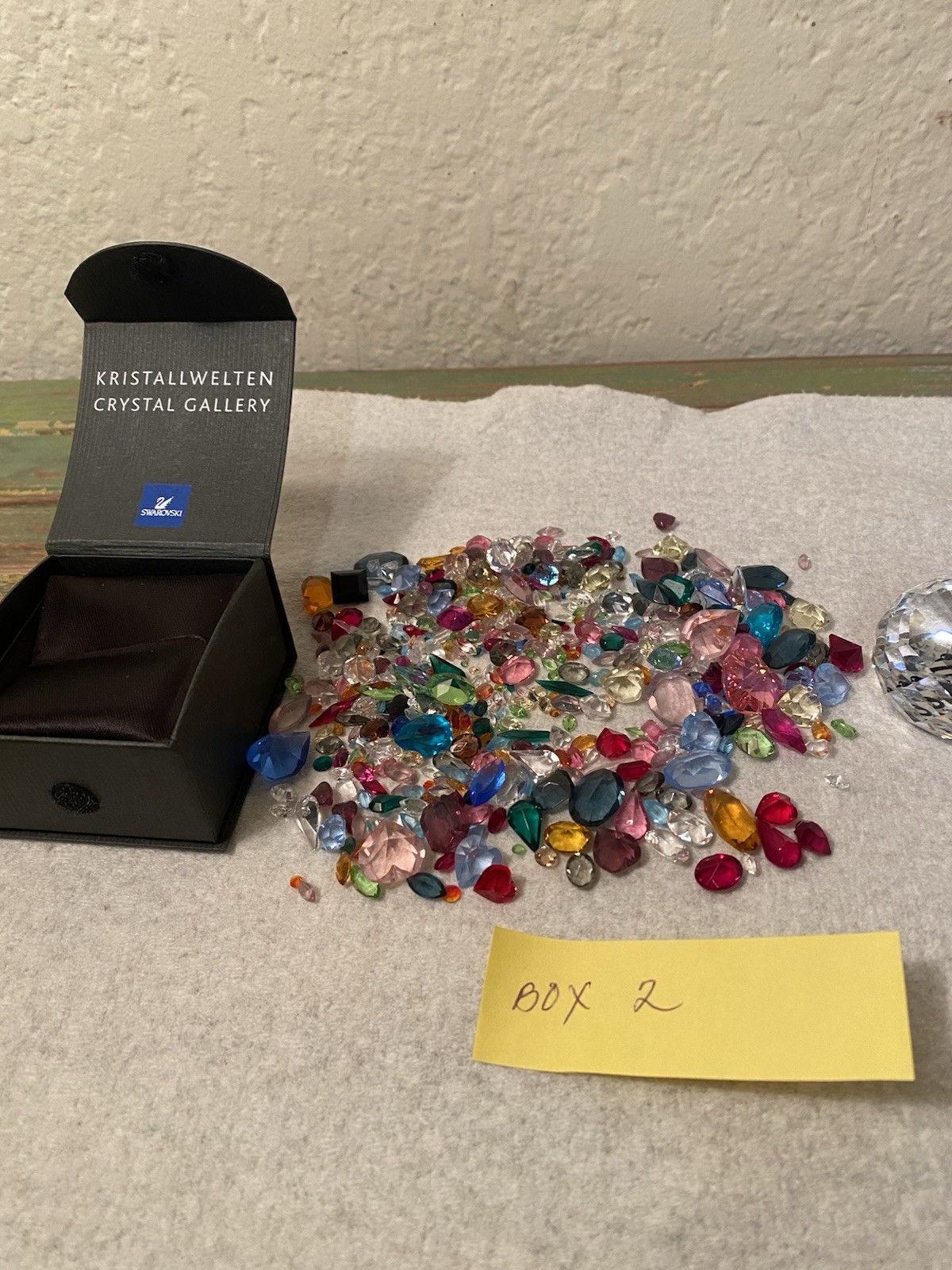 Mixed Lot of Beads/ Stones Swarovski Crystal Glass NEW Bought In AUSTRIA **READ*