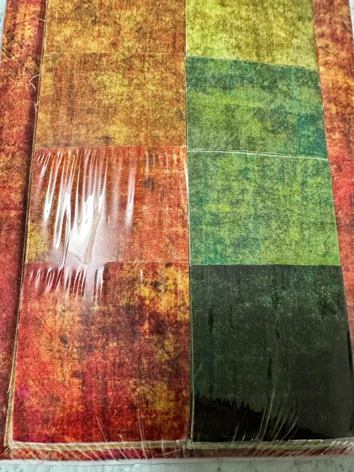 Jordan Fabrics Log Cabin Table Runner Kit HALCYON SUNRISE MEADOW 13×45