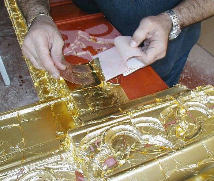 L.A. Gold Leaf: 23K Genuine Gold Leaf Sheets (Loose or Transfer)