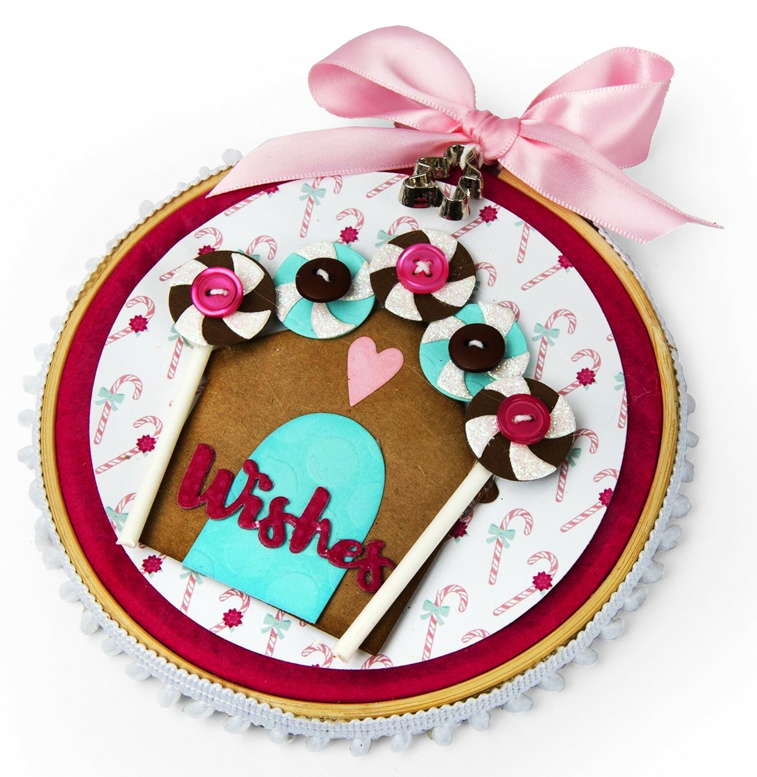 New Sizzix Thinlits Gingerbread Fold-a-long Card 11pk #662449 MSRP $19.99 J Long