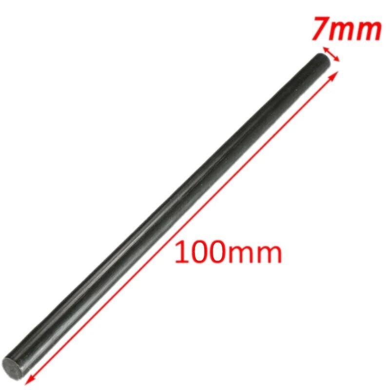 10pcs 7mm Black Hot melt Gun Glue Adhesive Sticks for Glue Gun Repair Tool