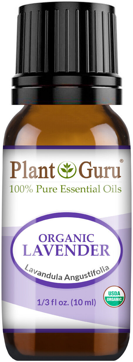 Organic Lavender Essential Oil 10 ml. USDA Certified Therapeutic Grade 100% Pure