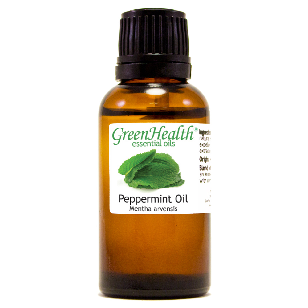 1 fl oz Peppermint Essential Oil 100% Pure – GreenHealth