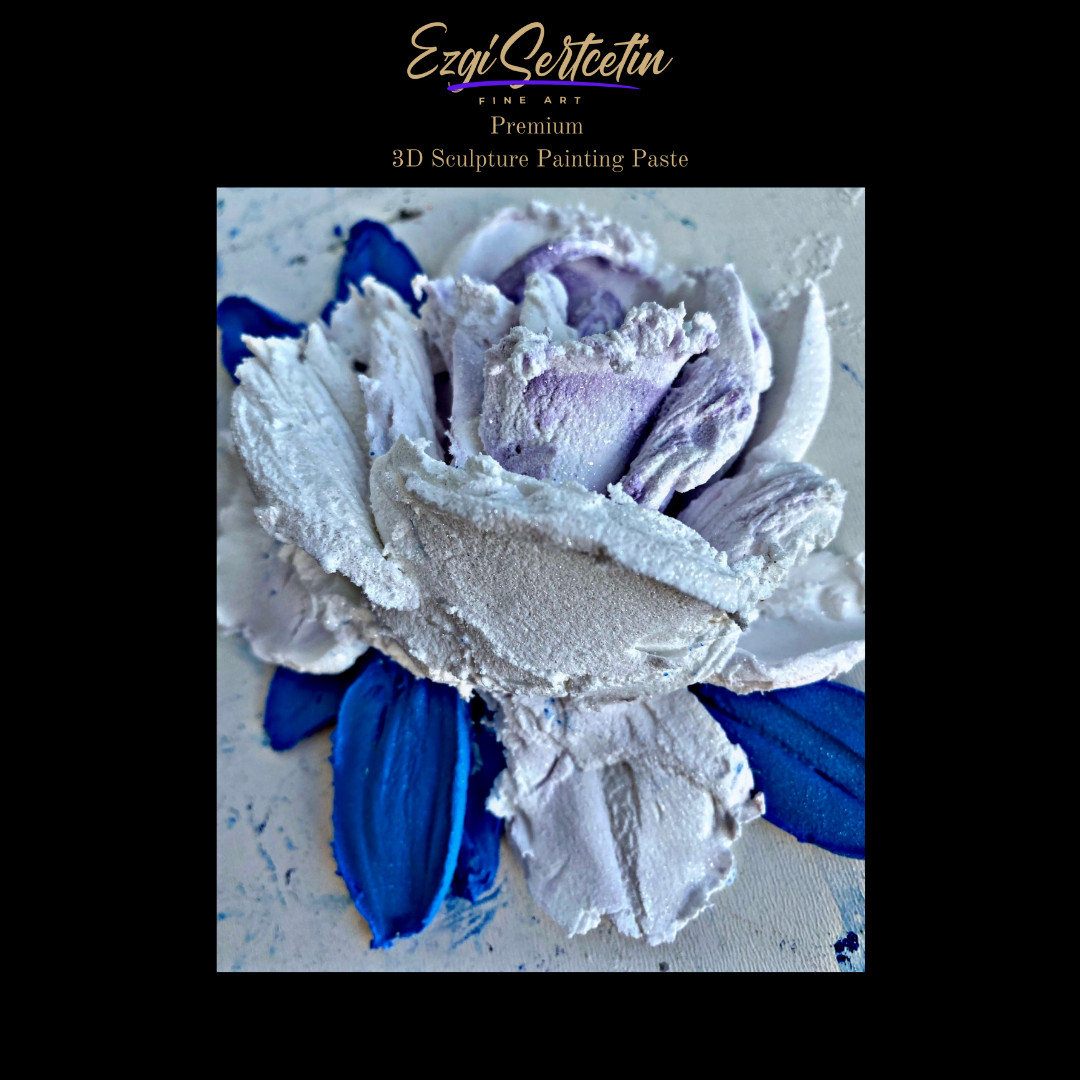 3D Sculpture Painting Paste|Texture Paste|Decorative Plaster|6 oz