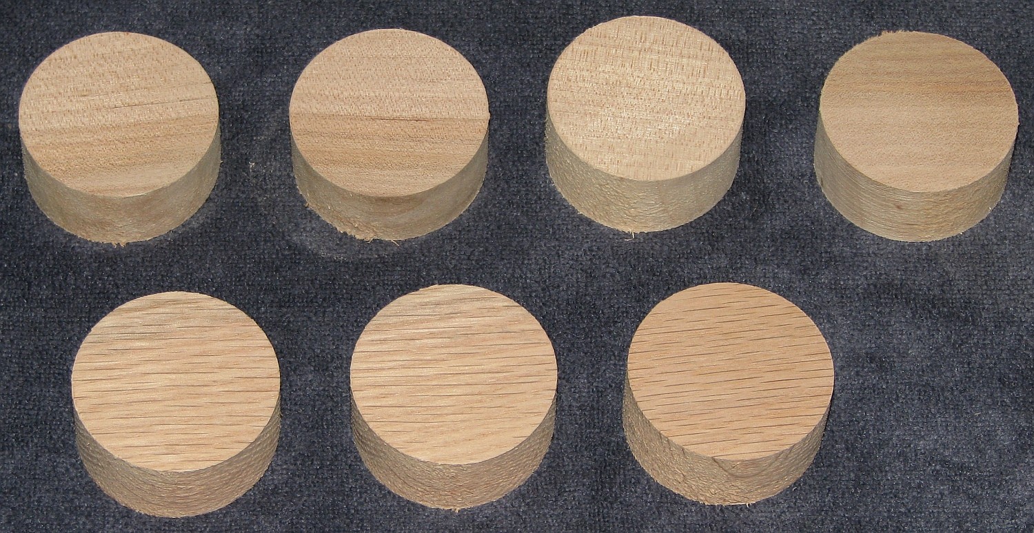 Centerless Small Wood Circles Discs Rounds Pine Poplar 3/4″ Thick Unsanded