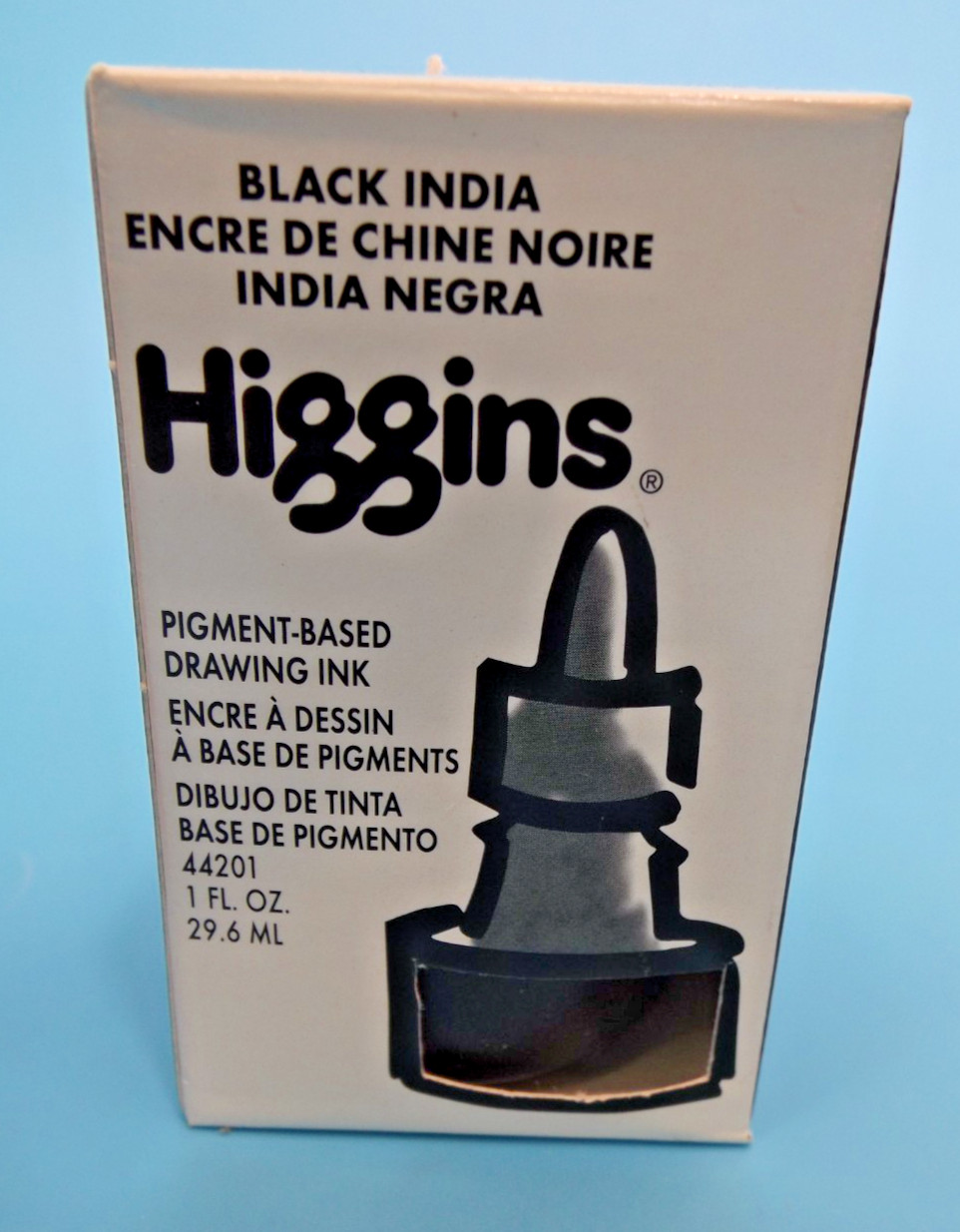 Higgins Pigment-Based Waterproof Drawing Ink 1 fl oz ea. – Set of 7 colors !