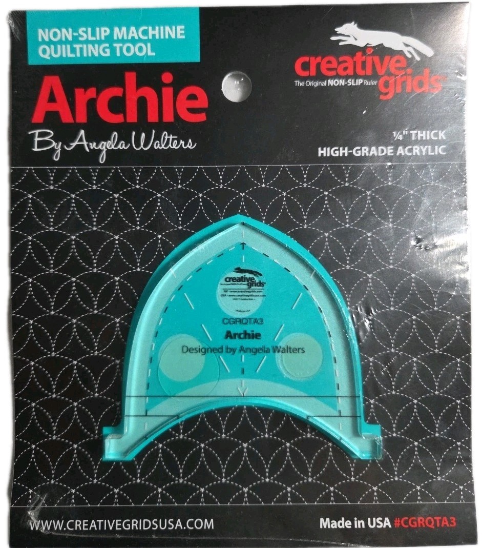 Creative Grids Machine Quilting Tool – Archie – By Angela Walters (CGRQTA3)